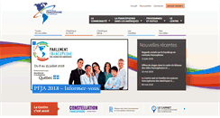 Desktop Screenshot of francophoniedesameriques.com